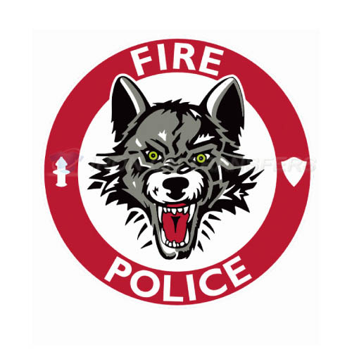Chicago Wolves Iron-on Stickers (Heat Transfers)NO.8999